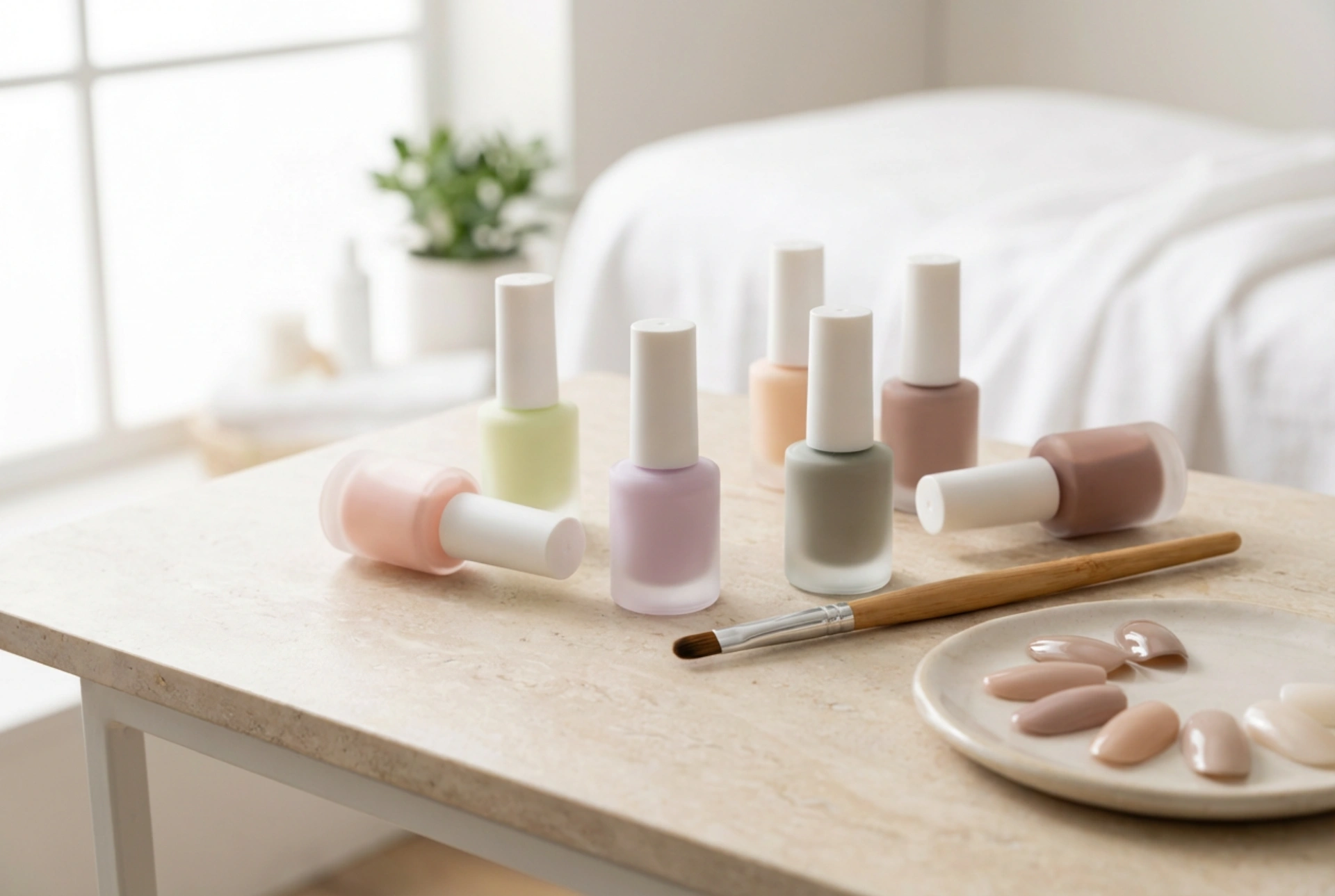 Värilliset geelilakkapohjat: milloin valita, miten levittää ja miten suojata