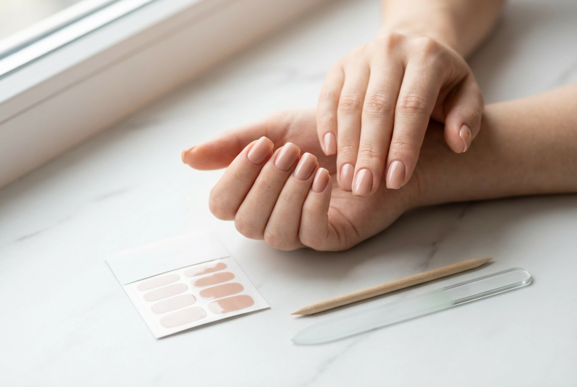 Hybridikynsitarrat: Kynsilevyn valmistelu ja kestävä asennus