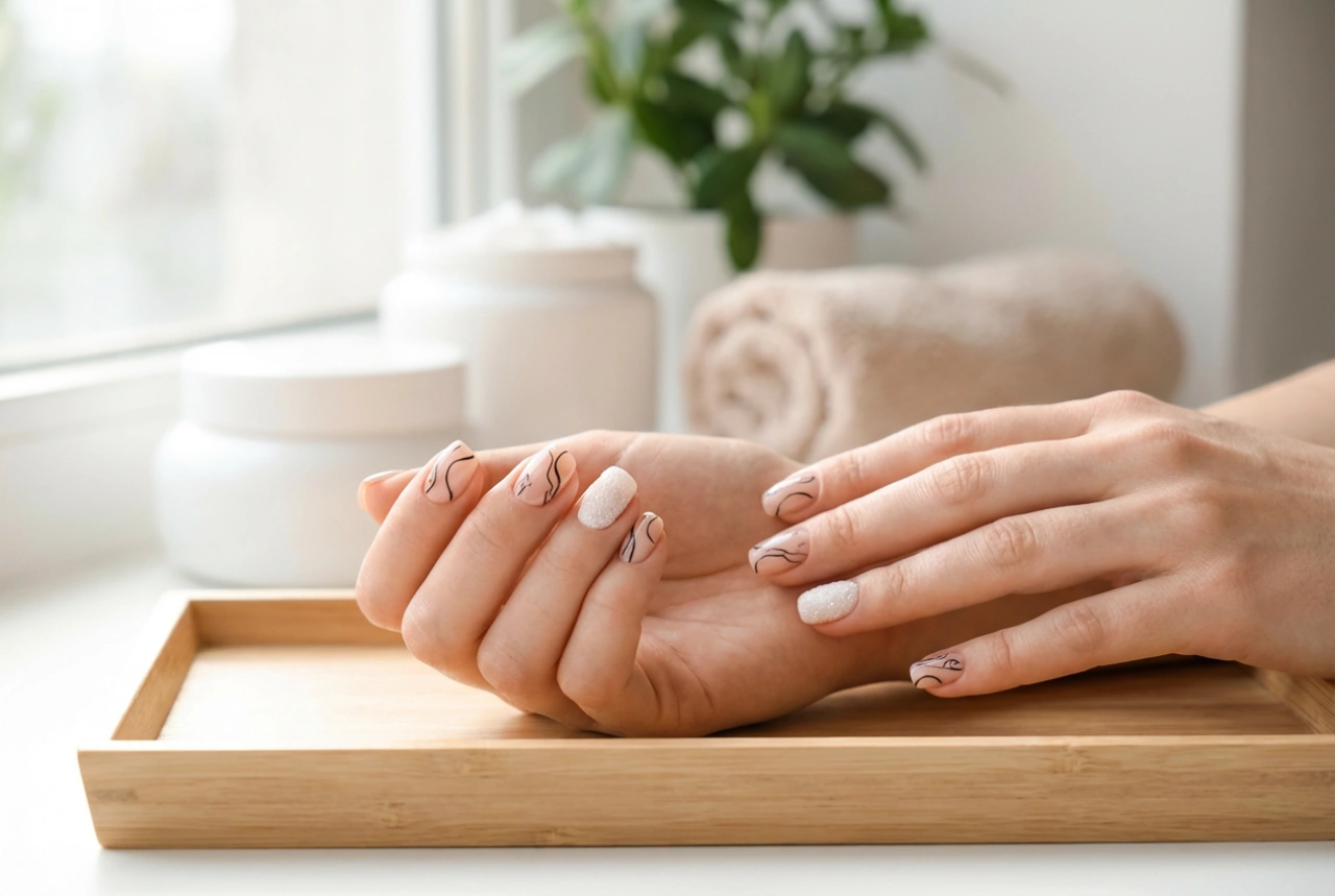 Koristelugeeli: line art -tekniikat, sokeriefekti ja kiinnitys ilman halkeamia