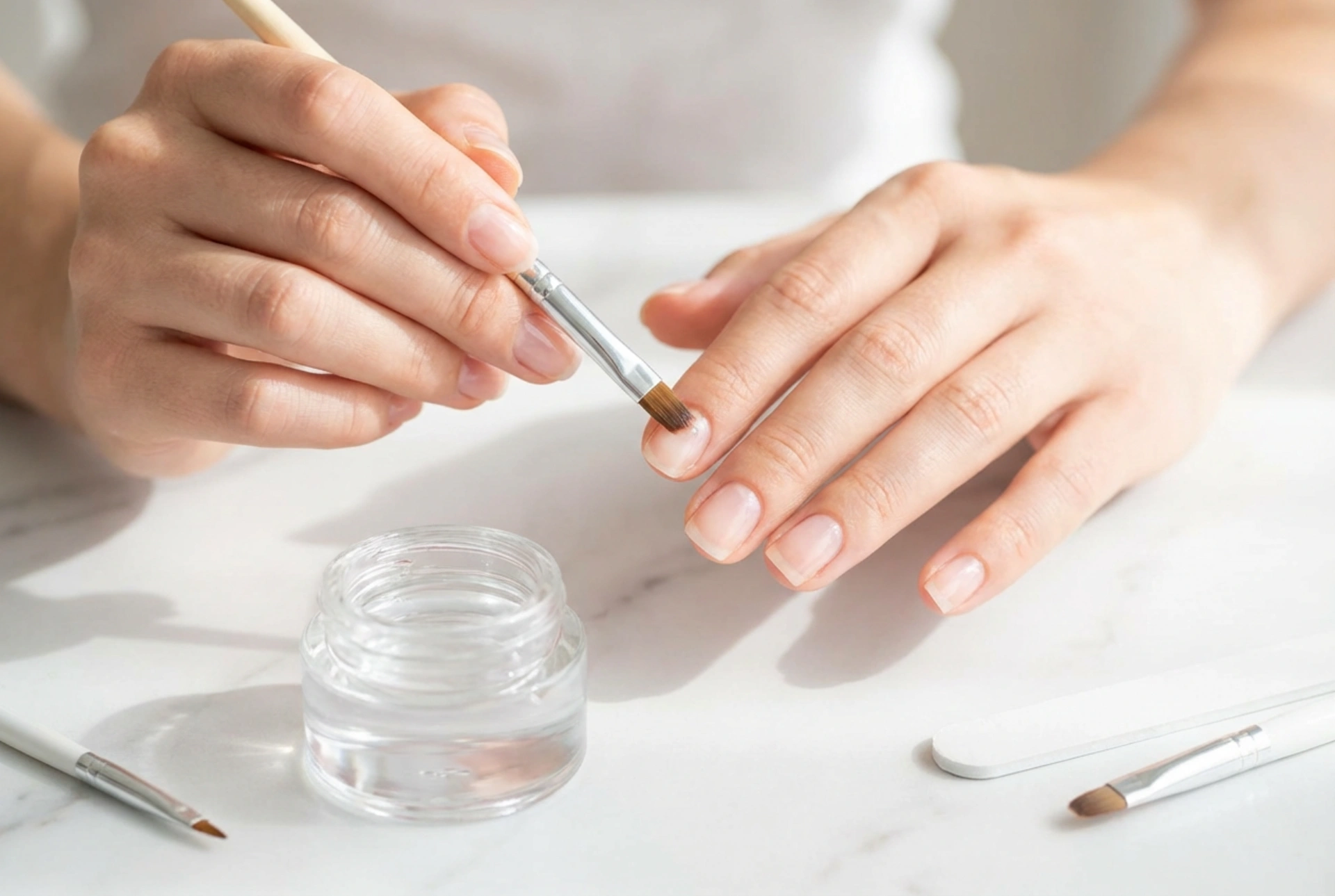 Geelialuslakka käytännössä: Kynsilevyn valmistelu ja oikeaoppinen levitys