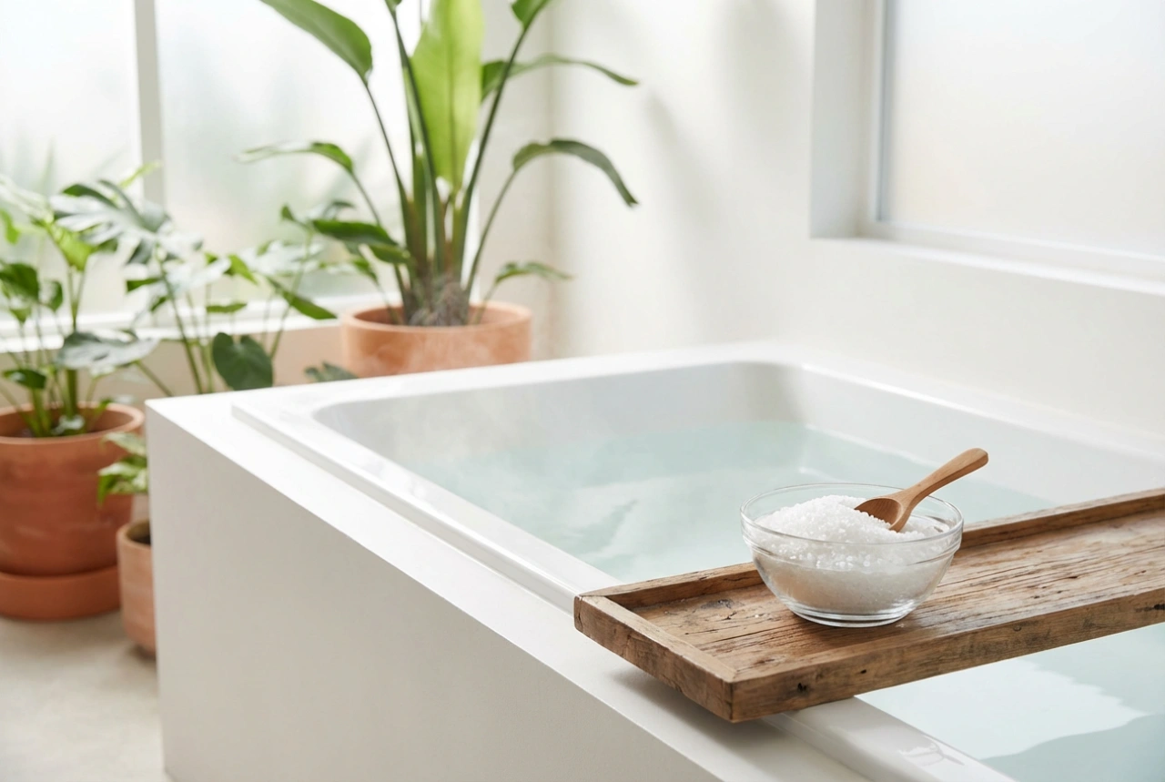 Epsom-suolakylpy kotona: suhteet, lämpötila ja rentoutumisaika