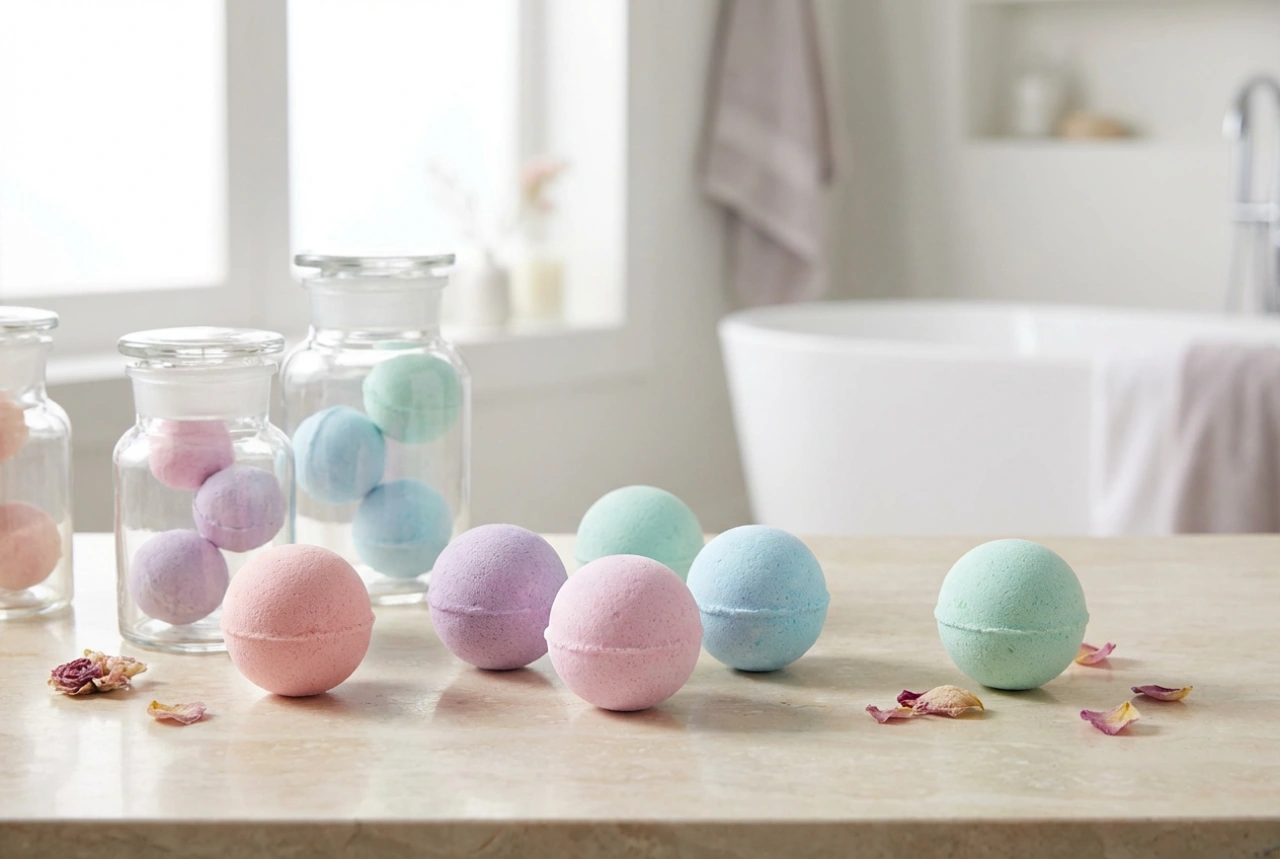 DIY-kylpypommit: miten muotoilla, kuivata ja säilyttää kotona