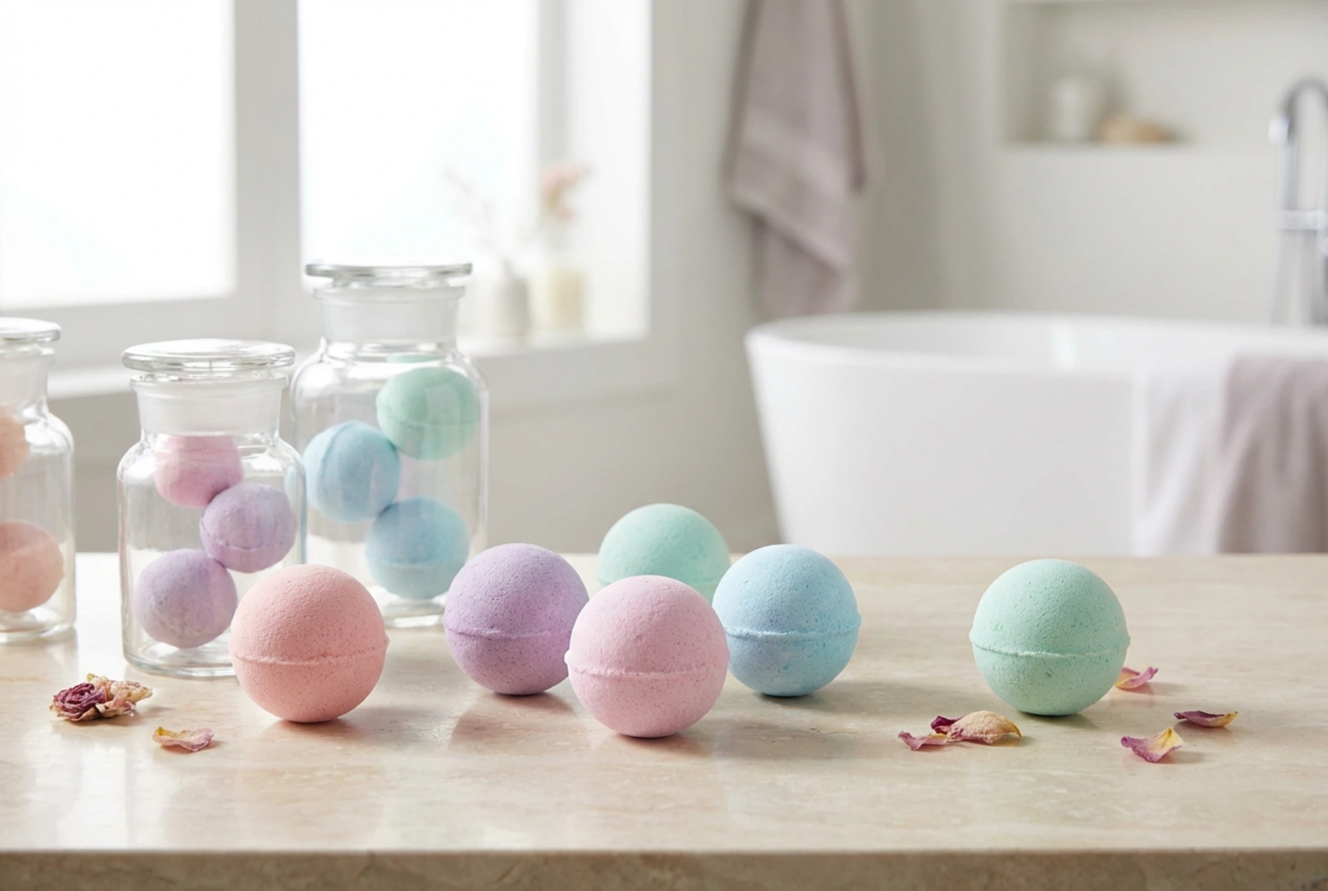 DIY-kylpypommit: miten muotoilla, kuivata ja säilyttää kotona