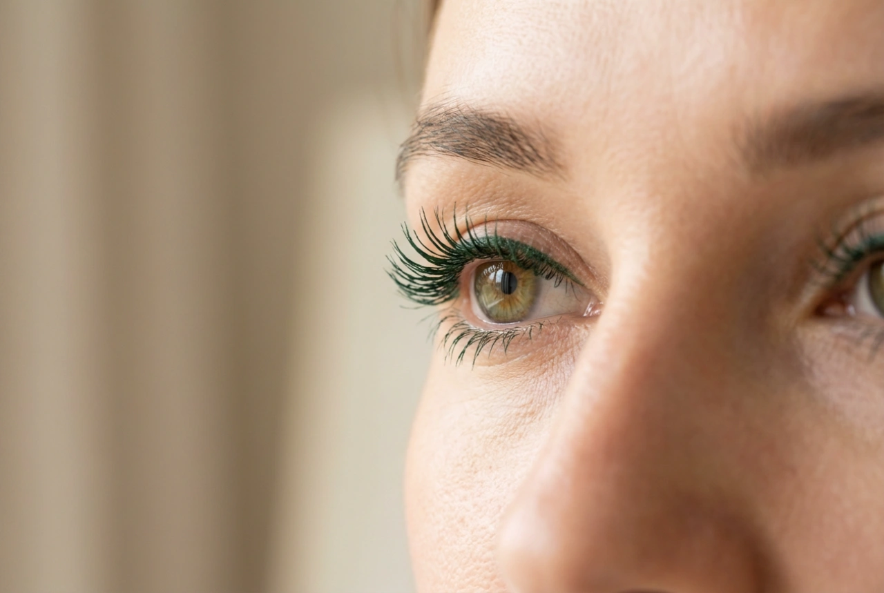 Vihreä ripsiväri: Kuinka sillä korostetaan silmien väriä