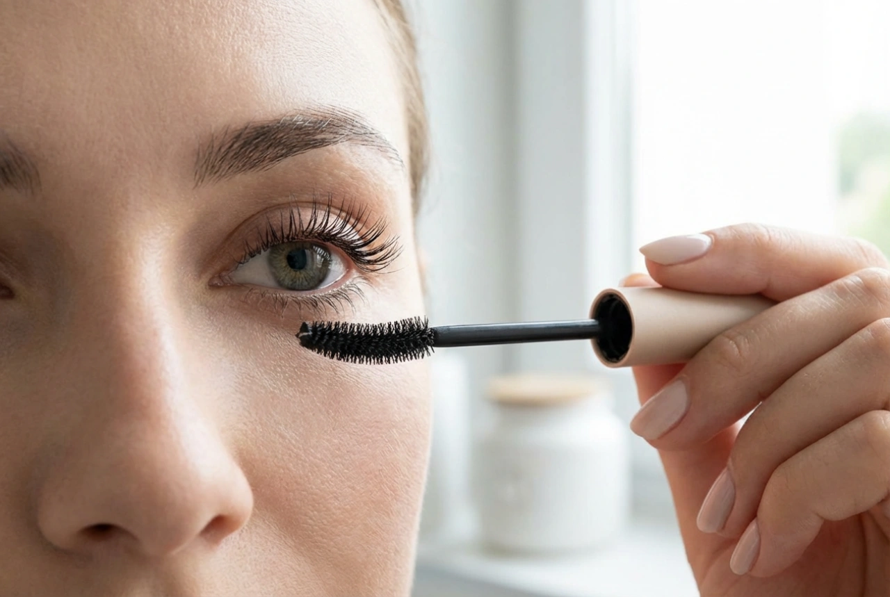 Luonnollinen ripsiväri: Hienovarainen lopputulos, kerrostaminen ja paakuton harjaus