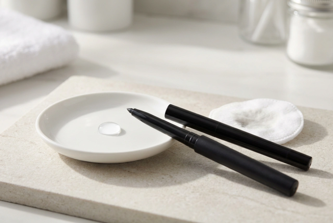 Vedenkestävä silmänrajauskynä: tarkka rajaus, pysyvyys ja helppo poisto