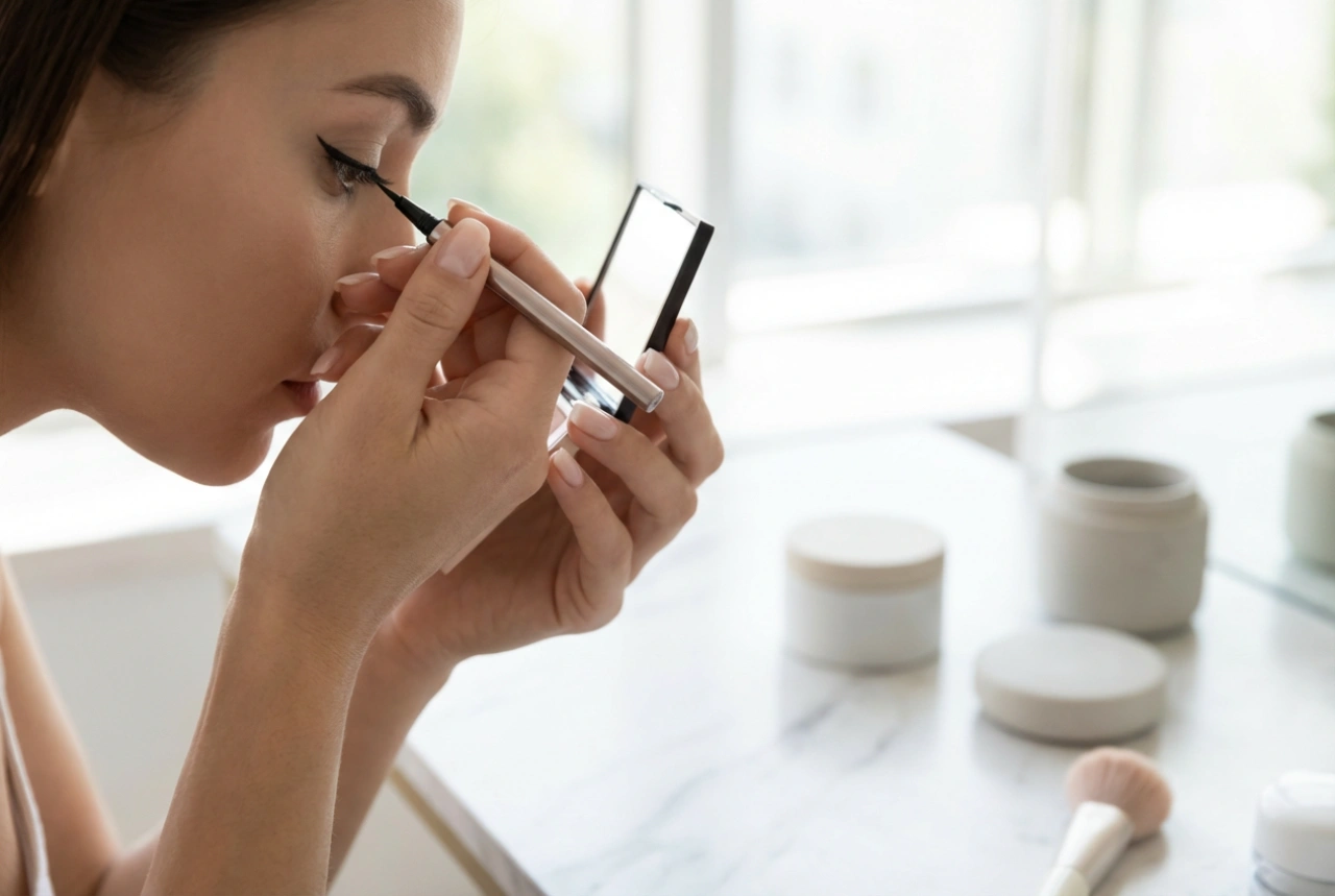 Eyeliner-rajaukset aloittelijoille: vaihe vaiheelta ja yleisimmät virheet