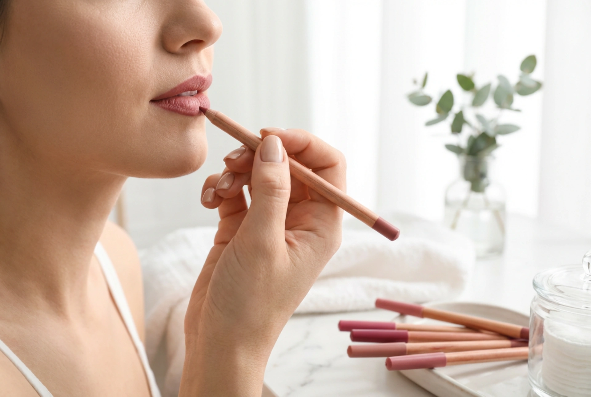 Huultenrajauskynä askel askeleelta: Oikean sävyn valinta, tekniikat ja virheet