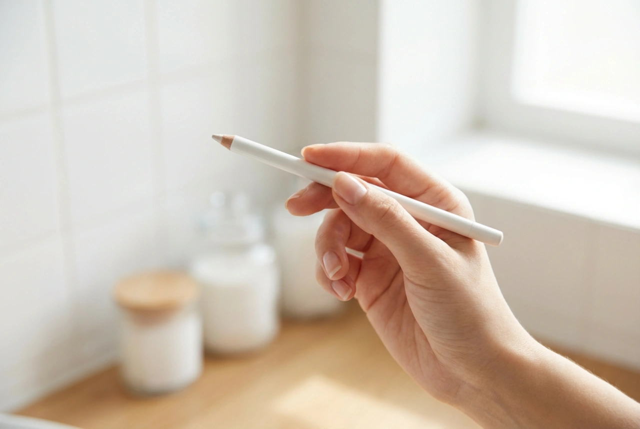 Valkoinen silmäkynä: katseen kirkastaminen ja vesirajan meikki