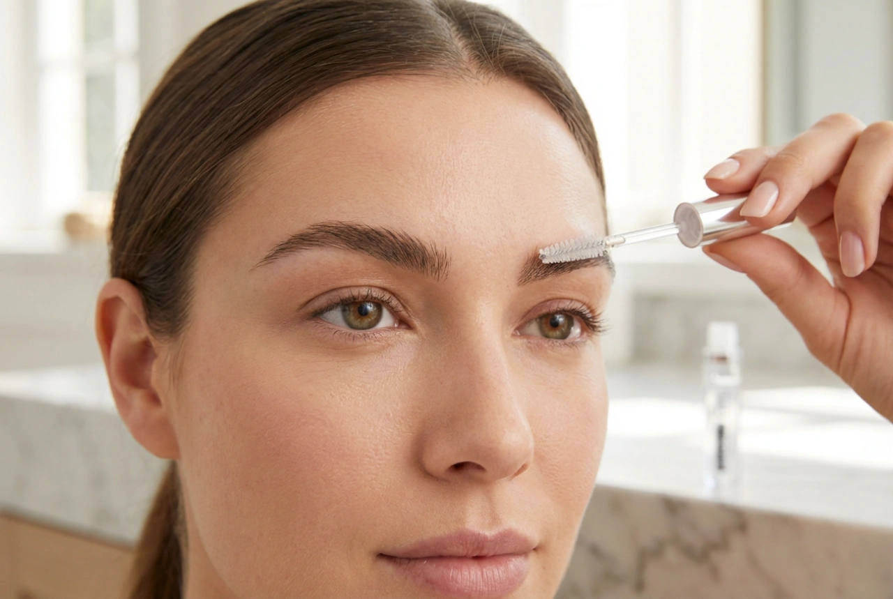 Kulmakarvageeli: muodon ja volyymin kiinnitys askel askeleelta